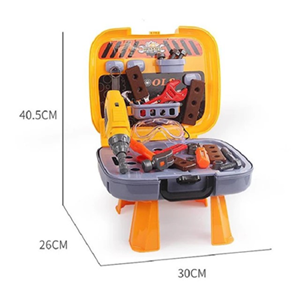 ست جعبه ابزار کارگاهی 4 در 1 کیفی کودک Tools Case 4 in 1-اسباب بازی مشاغل